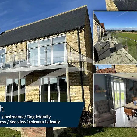 بيت للعطل Baywatch - Seaview And Balcony - Part Of The The Bay Filey Village With Pool, Gym And Direct Access, Pub, Restaurant, Tennis And Meadows Walks